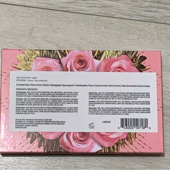 Pat McGrath, eyeshadow palette, rose decadence 6 shades - Picture 4 of 6